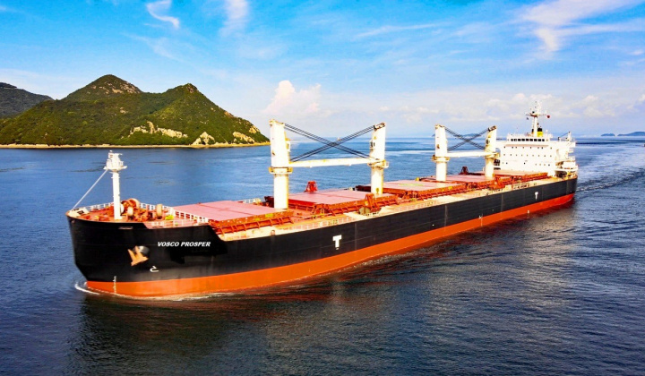 Vận tải Biển Việt Nam (VOS): Tiếp tục trẻ hoá đội tàu, tiếp nhận tàu hàng khô hơn 55.000 DWT