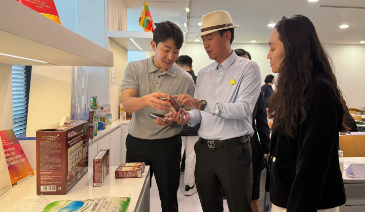 Đoàn Cwincom hiện đang mở Việt tìm cơ hội mở rộng kênh phân phối tại thị trường Hàn Quốc