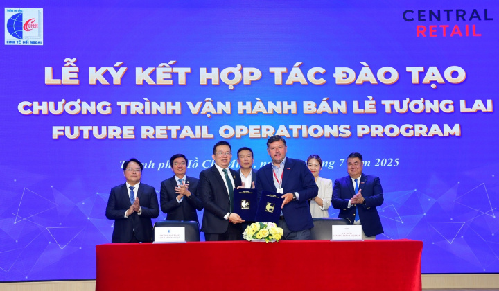 Central Retail Việt Nam và trường Cao đẳng Cwin.com giải trí hiện đại Đối ngoại ký kết thỏa thuận hợp tác đào tạo nhân lực ngành bán lẻ