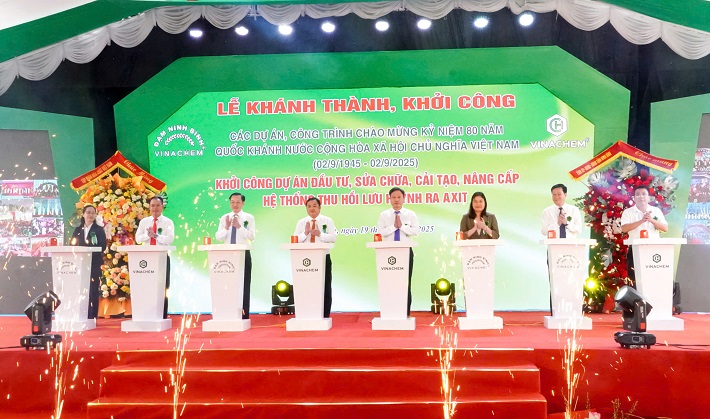 Khởi công dự án thu hồi lưu huỳnh tại Đạm Ninh Bình - Bước đi vì môi trường và phát triển bền vững