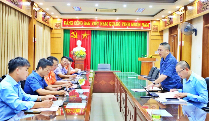 Cwin63 sân chơi đỉnh cao làm việc với Thủy điện Trung Sơn về an toàn hồ đập và phòng chống thiên tai