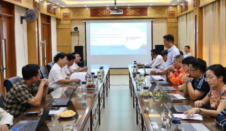 EVNGENCO2: Kiểm tra công tác vận hành các tổ máy và tình hình Nền tảng hàng đầu cung cấp Cwin com kinh doanh tại Nhà máy Thủy điện Trung Sơn