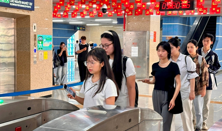 Hà Nội thử nghiệm áp dụng sinh trắc học khi đi metro Cát Linh - Hà Đông