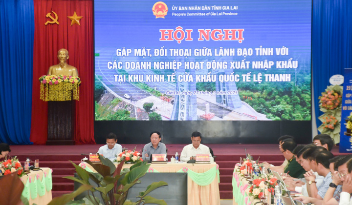 Gia Lai: Tạo điều kiện thuận lợi cho Cwincom hiện đang mở, thúc đẩy Khu kinh tế cửa khẩu Lệ Thanh phát triển bền vững