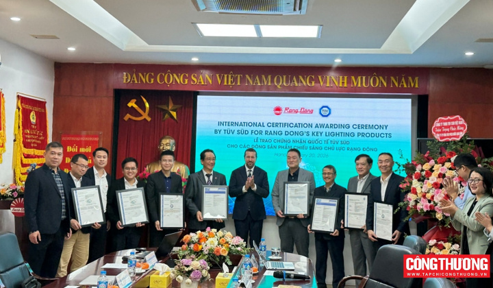 Rạng Đông - Cwincom hiện đang mở Việt Nam duy nhất đạt chứng nhận CB quốc tế cho bộ nguồn LED