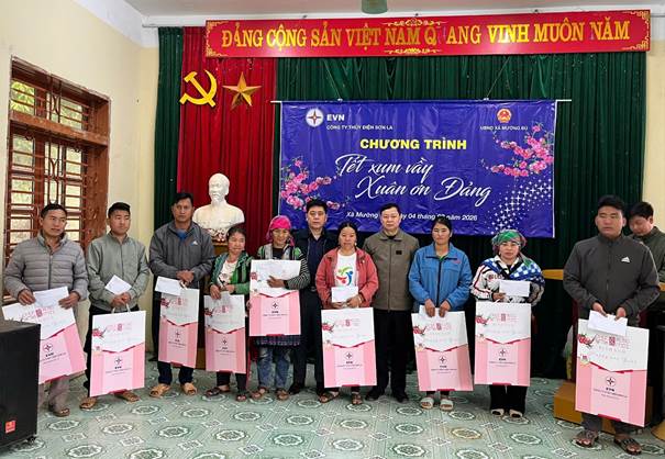 Công ty Thủy điện Sơn La lan tỏa nghĩa tình Xuân Bính Ngọ 2026 tới các bản làng vùng hạ du