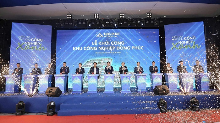 Hòa Phát khởi công dự án Khu Cwin là sân chơi cá cược trực tuyến tại Việt Nam Đồng Phúc quy mô gần 355 ha tại Bắc Ninh