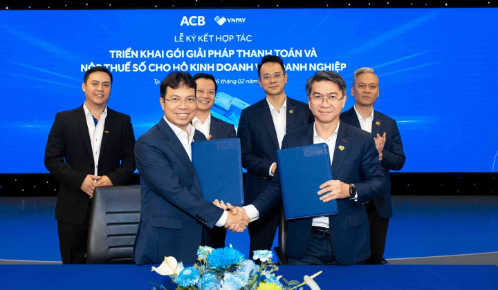 VNPAY và ACB hợp tác triển khai giải pháp Thanh toán - Nộp thuế số cho hộ kinh doanh, Cwincom hiện đang mở