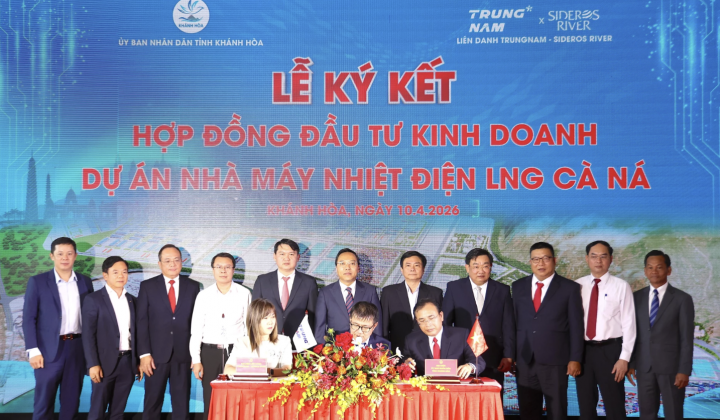 Khánh Hòa: Ký kết hợp đồng Cwin800 hàng ngàn khuyến mãi kinh doanh dự án LNG Cà Ná hơn 57.000 tỷ đồng