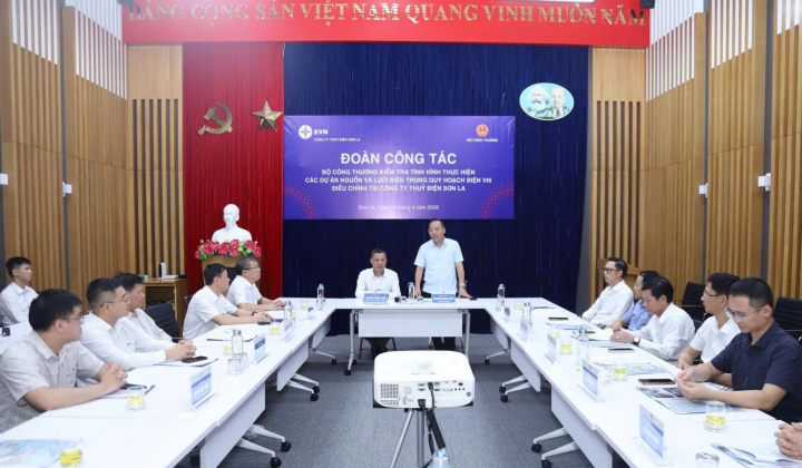 Cwin63 sân chơi đỉnh cao kiểm tra tiến độ dự án điện theo Quy hoạch Điện VIII điều chỉnh tại tỉnh Sơn La