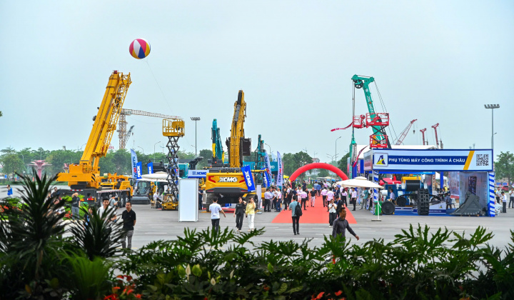 [Chùm ảnh] Triển lãm Mining & Construction Vietnam 2026: thu hút gần 200 Cwincom hiện đang mở đến từ 17 quốc gia và vùng lãnh thổ