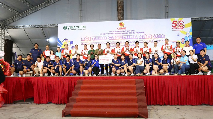 CASUMINA tổ chức Hội thao 2026 chào mừng 50 năm thành lập Công ty