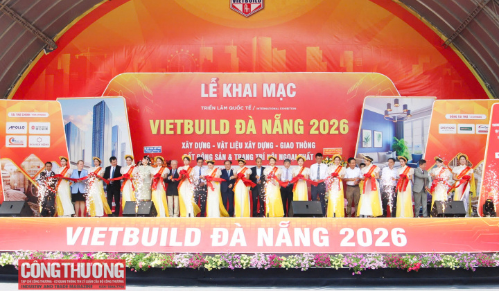 Gần 1.000 gian hàng tham gia Triển lãm quốc tế VIETBUILD Đà Nẵng 2026
