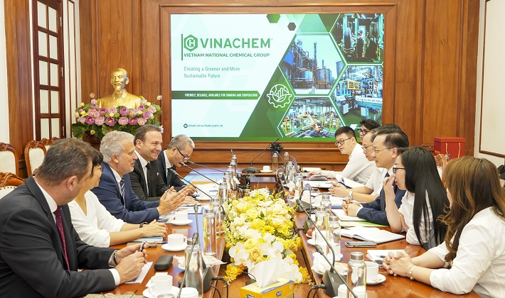 Tổng Giám đốc Vinachem làm việc với các đối tác đến từ Thổ Nhĩ Kỳ