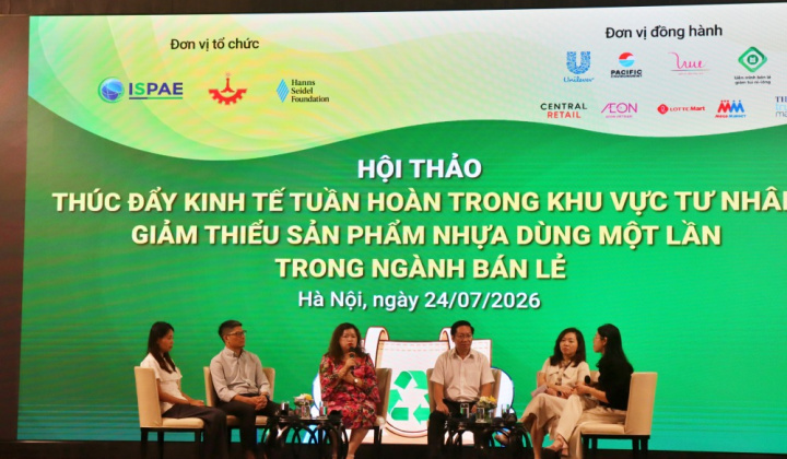 Giảm ô nhiễm nhựa:Thúc đẩy kinh tế tuần hoàn, hạn chế chất thải nhựa trong khu vực bán lẻ