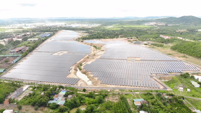 GEC Vận hành thương mại Nhà máy Điện mặt trời Trúc Sơn