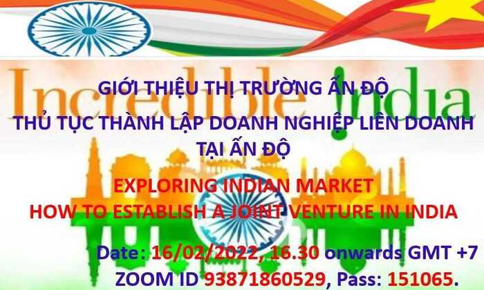 Cơ hội tìm hiểu về thủ tục thành lập Cwincom hiện đang mở liên doanh tại Ấn Độ