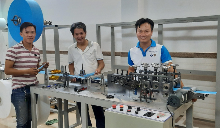 Trường Đại học Bách Khoa, Đại học Quốc gia TP. HCM, chế tạo thành công máy sản Cwin Đăng Ký + 1888k trang y tế