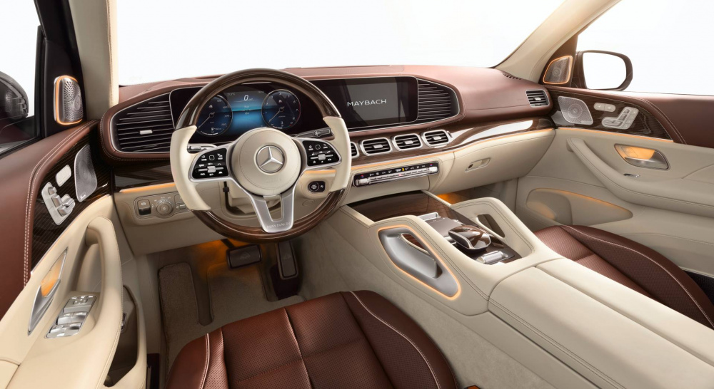 Hàng ghế trước của Mercedes-Maybach GLS 600 4MATIC 