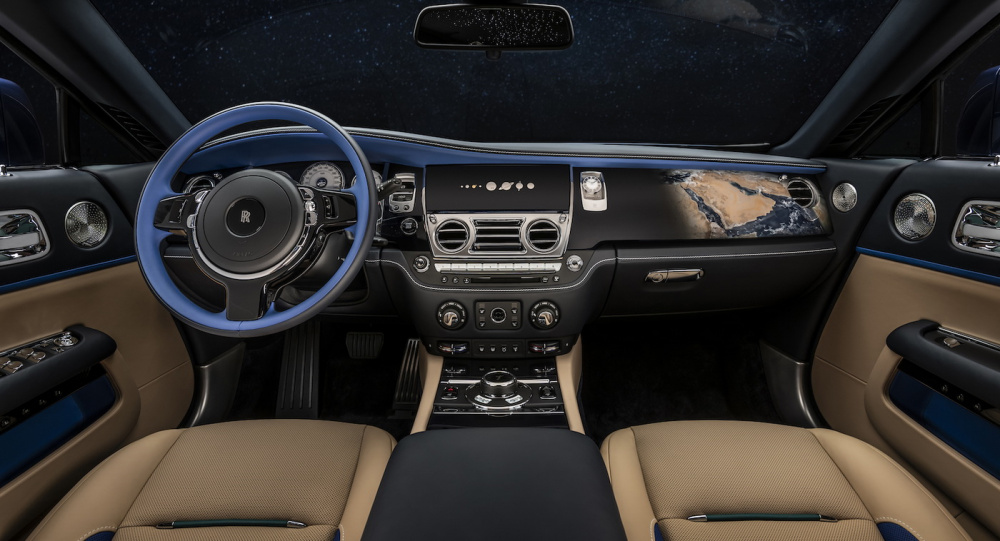 Hàng ghế trước của xe Rolls-Royce Wraith "Inspired by Earth"