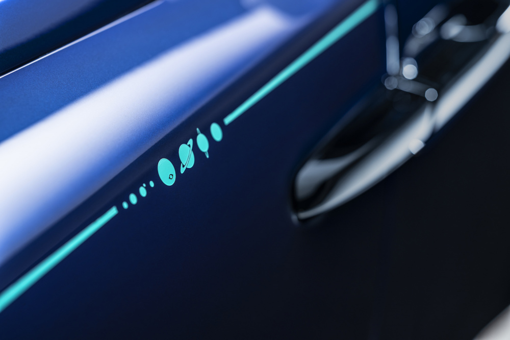 Đường coachline xe Rolls-Royce Wraith "Inspired by Earth"