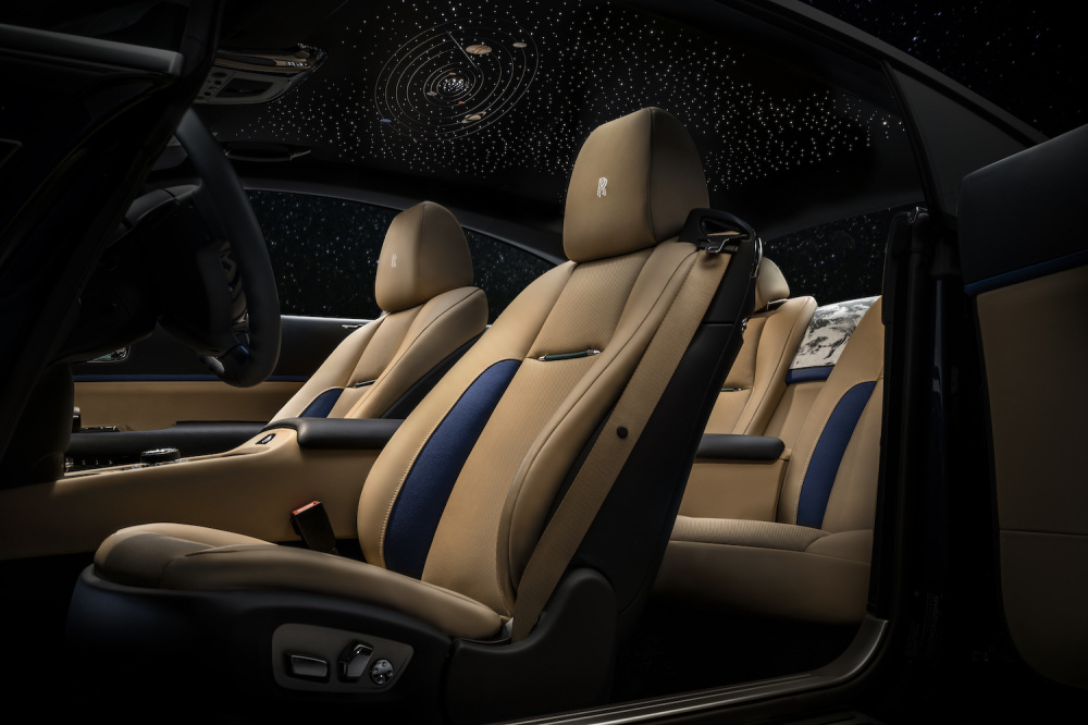 Ghế xe Rolls-Royce Wraith "Inspired by Earth"