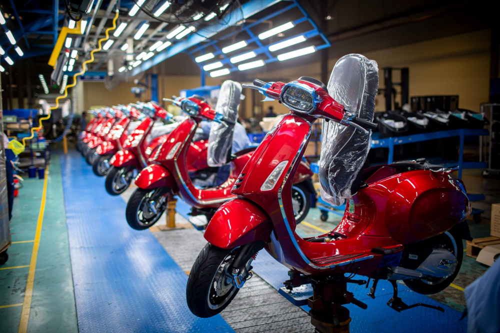 Piaggio có doanh số tốt trong năm 2019