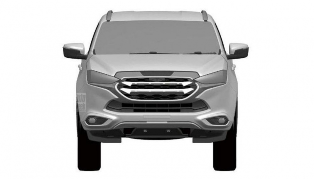 Phác thảo Isuzu MU-X 2021