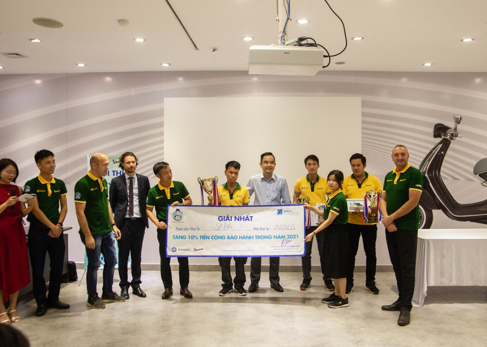 Giải Nhất: KTV Võ Thanh Đan – Đại lý Piaggio Sapa, Hồ Chí Minh