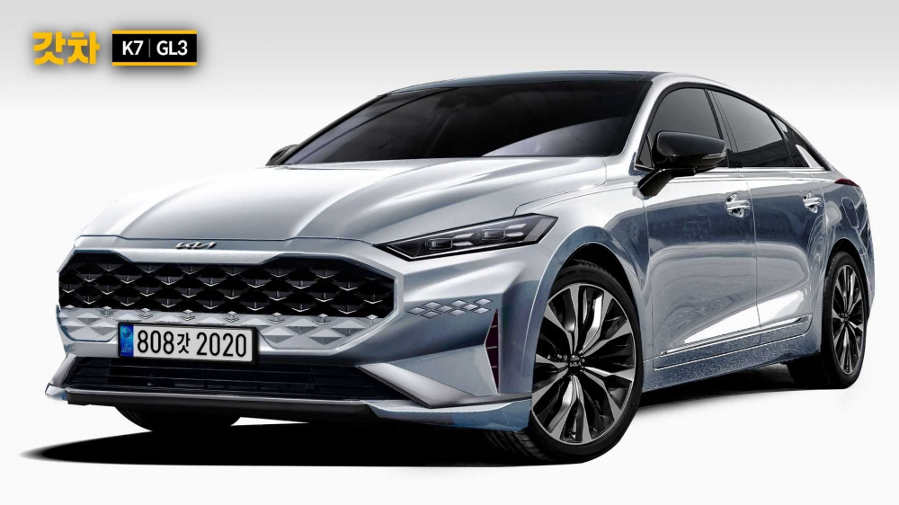Kia Cadenza/K7 2022 'lột xác' với thiết kế mới