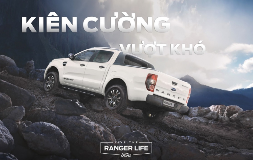 Ford Ranger được thiết kế để chinh phục mọi địa hình