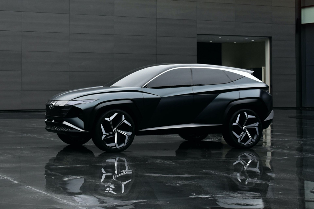 Thiết kế mẫu xe Hyundai Vision T