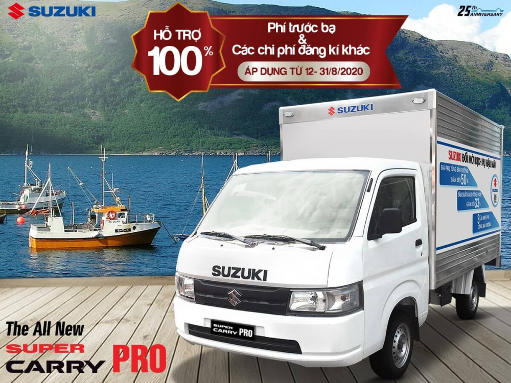 Bảng giá xe Suzuki tháng 8/2020