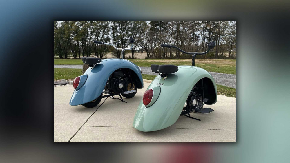 Mẫu xe máy cỡ nhỏ Volkspod 