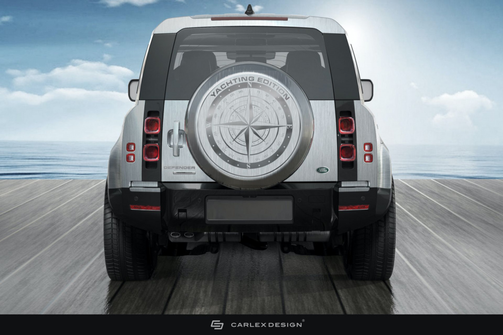 Đuôi xe Land Rover Defender Yachting Edition