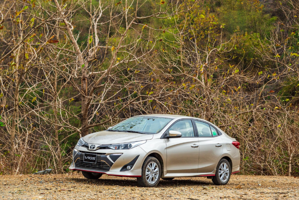Toyota Vios vẫn là mẫu xe có doanh số cao