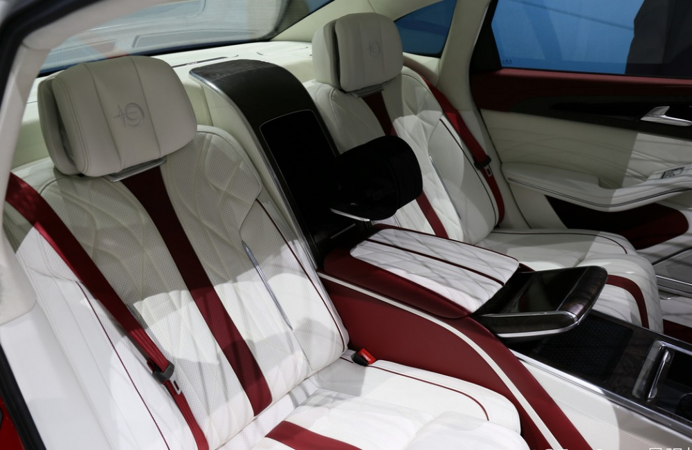 Thiết kế hàng ghế sau xe Hongqi H9+