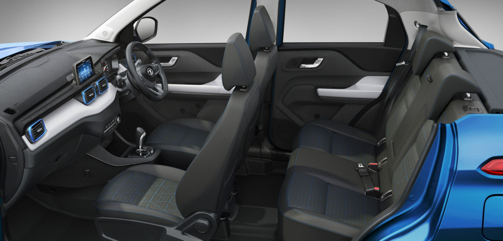 Tổng thể cabin của xe Tata Punch