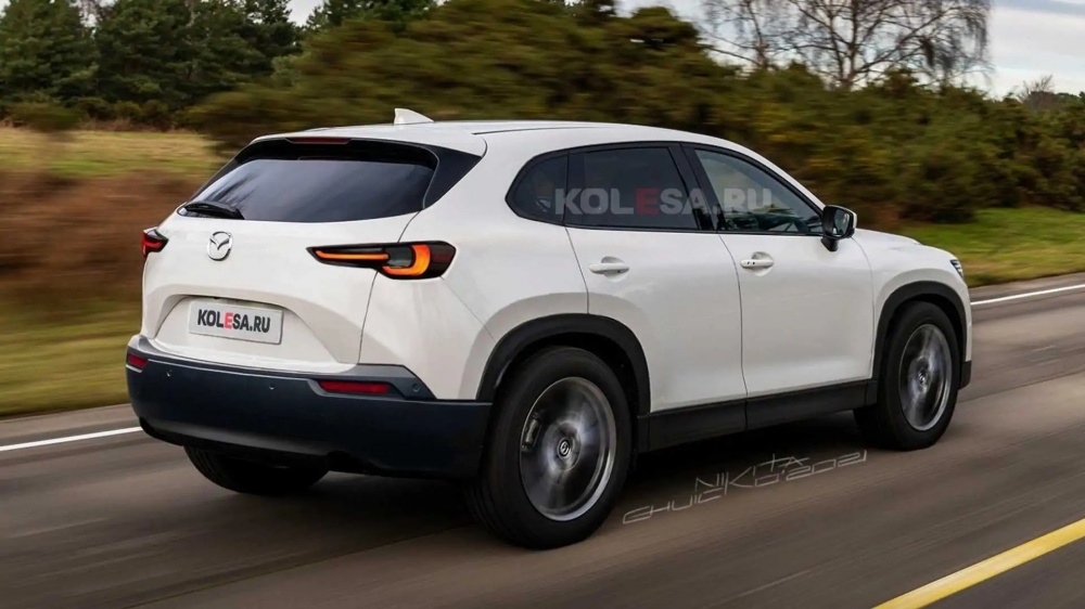 Đuôi xe CX-50 phiên bản thiết kế đồ hoạ