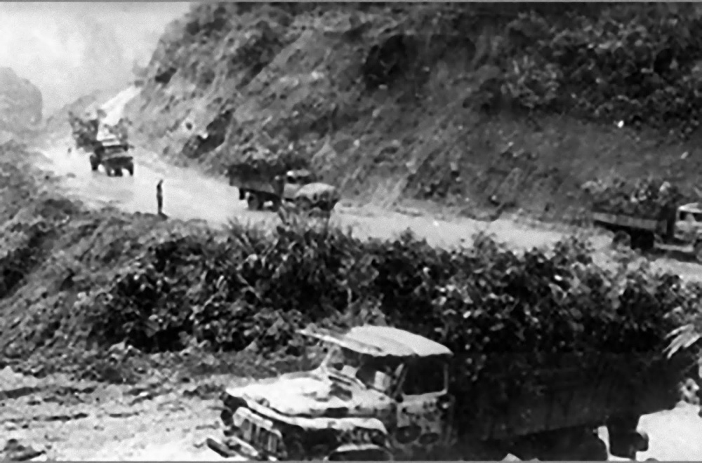 Lái xe Trường Sơn