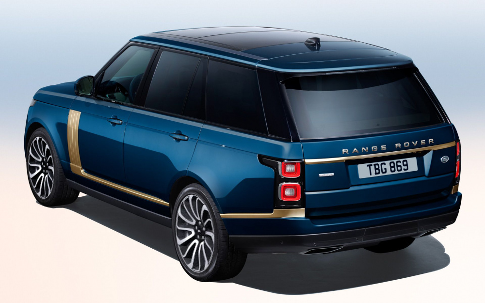 Thiết kế Range Rover Autobiography Golden Edition