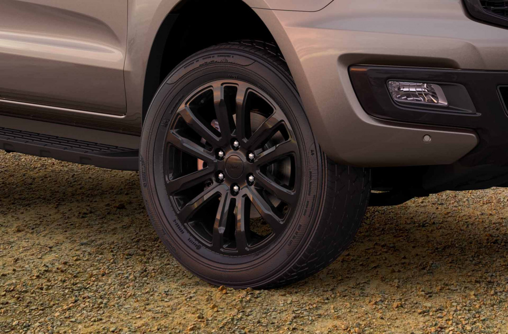 La zăng xe Ford Everest 