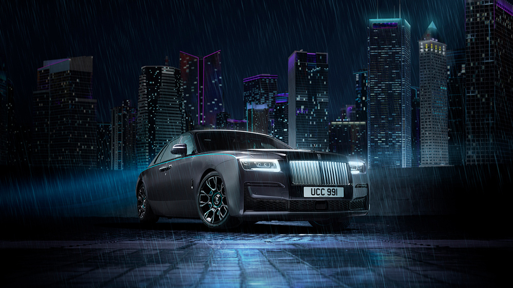 Rolls-Royce Ghost Black Badge mang màu đen đặc trưng