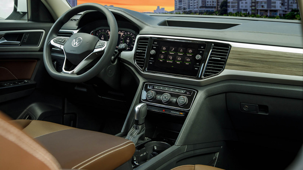 Nội thất xe Volkswagen Teramont