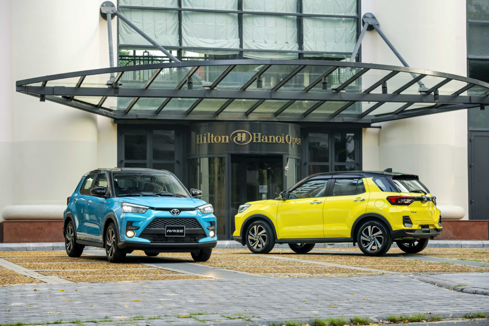 Giá lăn bánh Toyota Raize 2022 vừa ra mắt Việt Nam