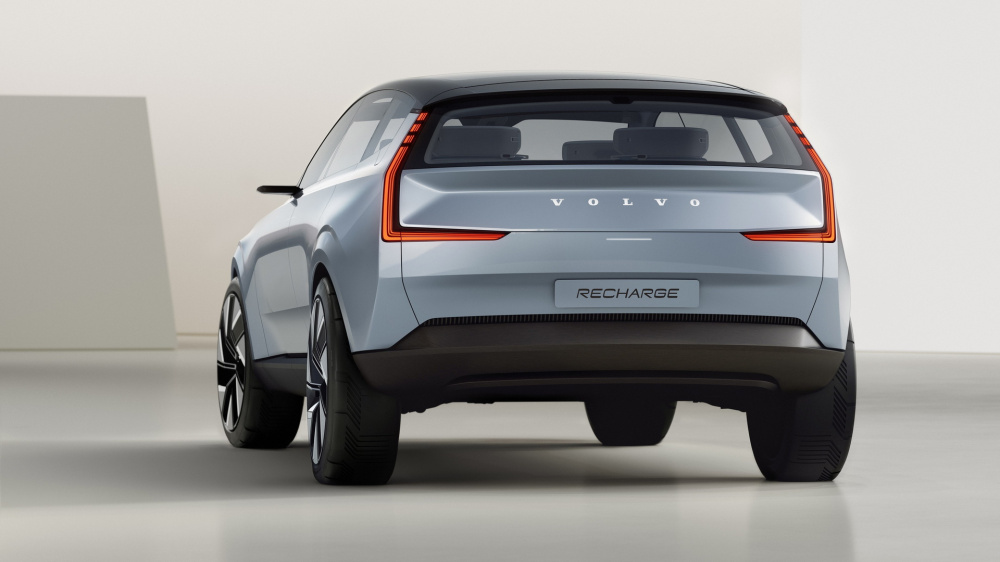 Đuôi xe xe Volvo Recharge