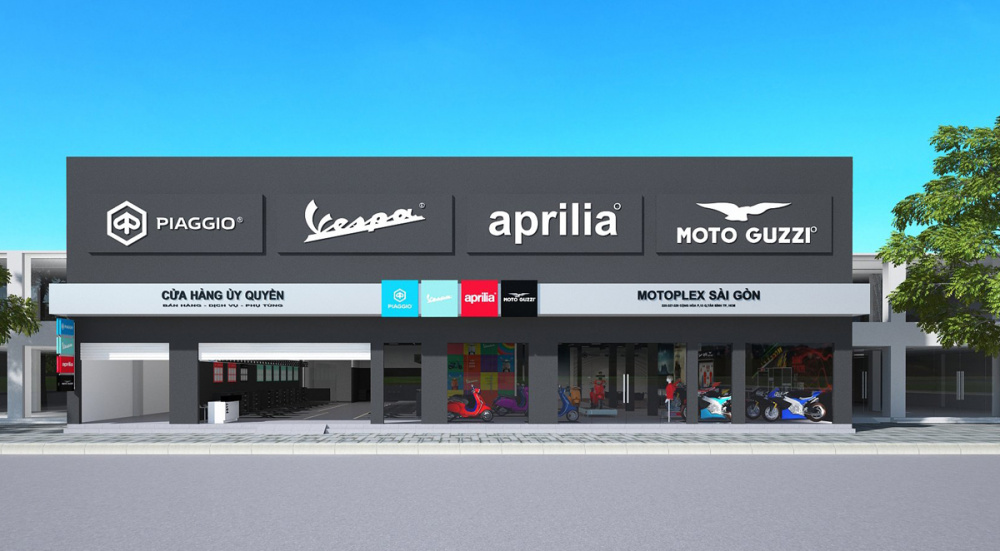 Tọa lạc tại 223 - 233 Cộng Hòa, P13, Q. Tân Bình district, HCM, Motoplex Sài Gòn rộng 608m2 được ra mắt vào ngày 31 tháng 12 năm 2021