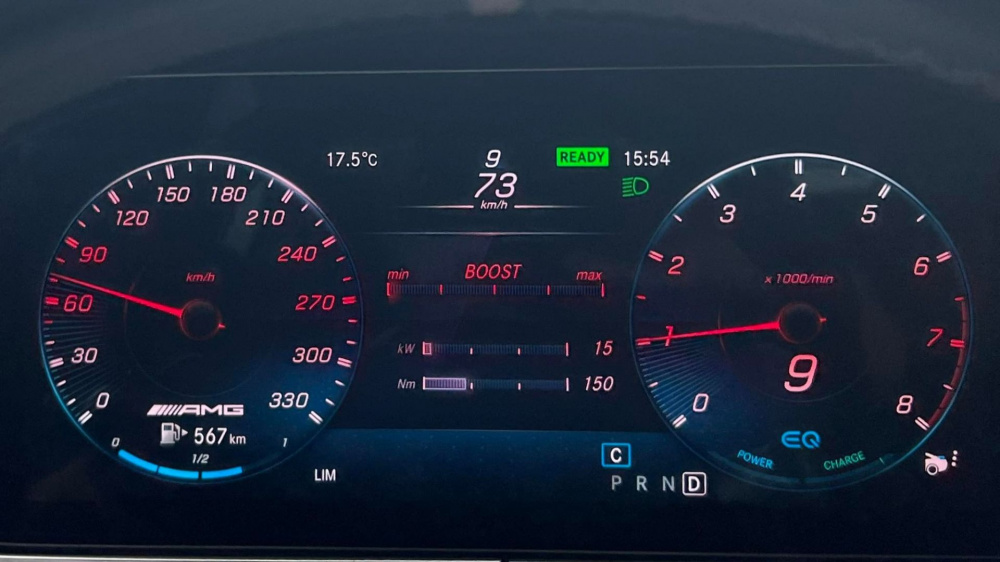 Màn hình Mercedes_AMG GT 53
