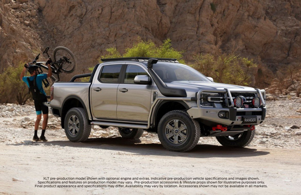 Ford Ranger với gói tuỳ chọn Touring