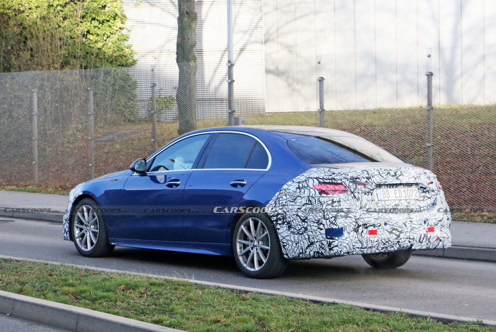 Đuôi xe Mercedes-Benz C-Class thế hệ mới